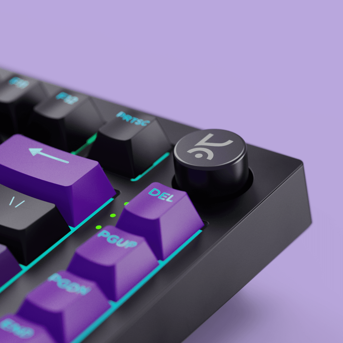 Swarm 75 Black Purple Wireless Gaming Keyboard