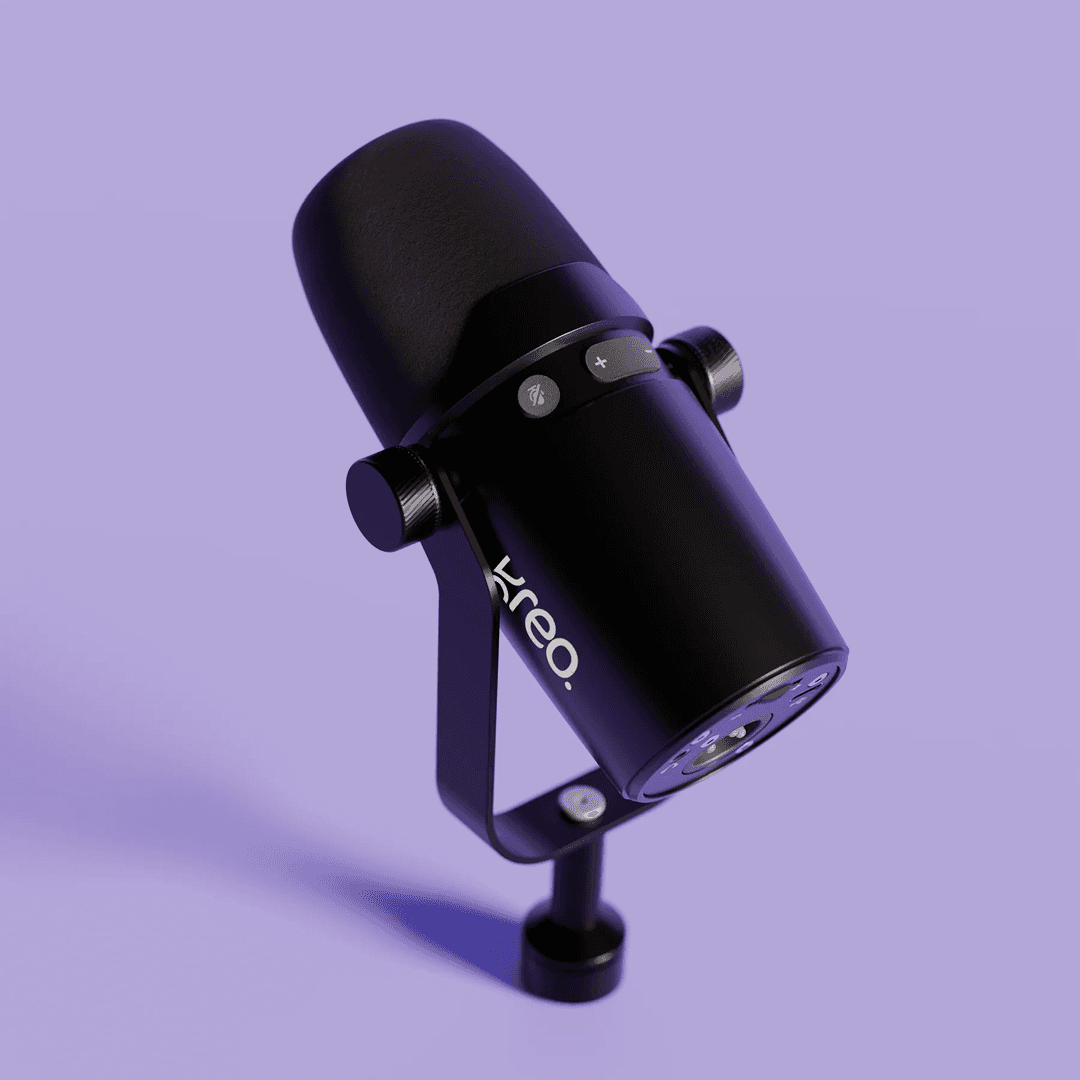 Kast Black Dynamic Microphone
