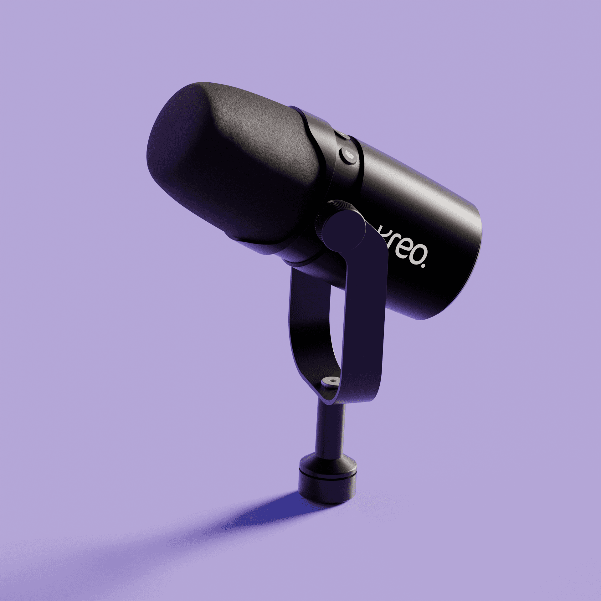 Kast Black Dynamic Microphone Kreo