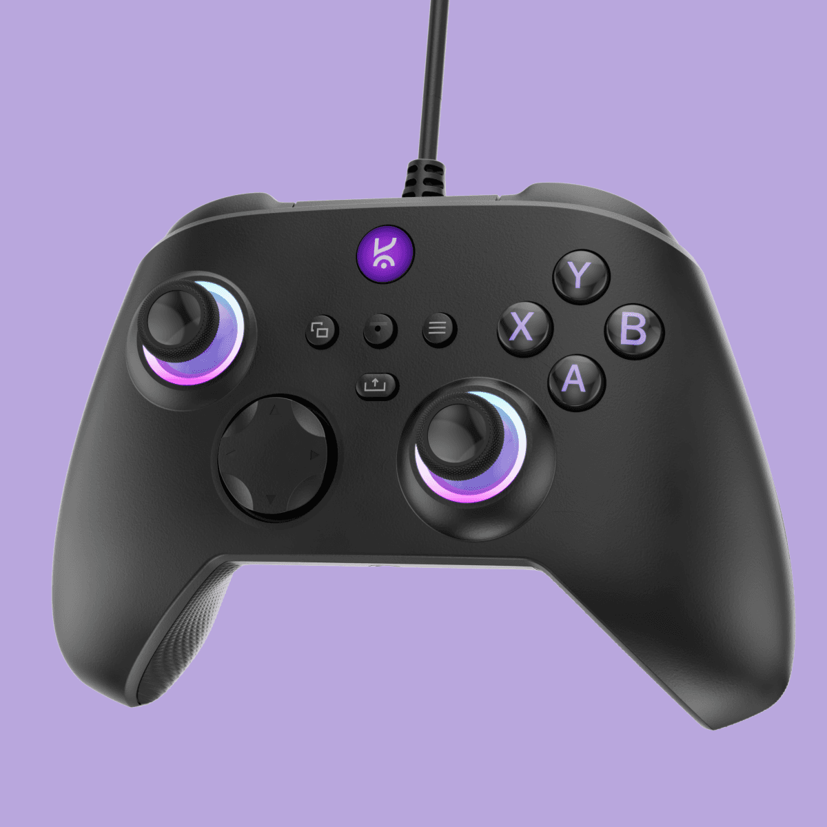 Surge Lite Black Premium RGB Wired Gaming Controller
