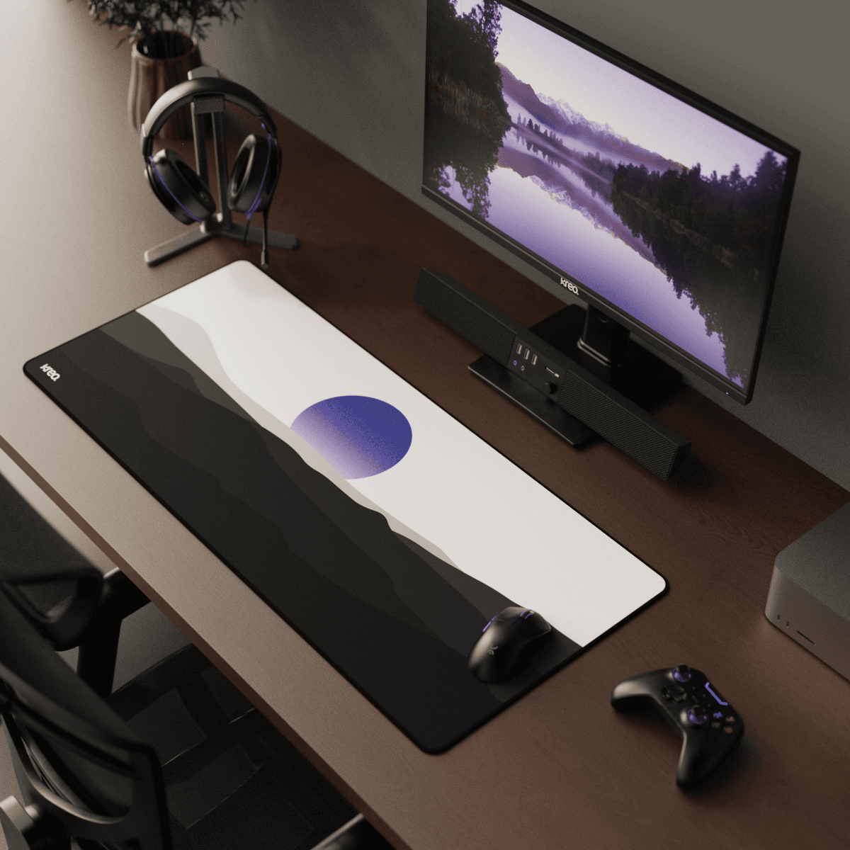 Terra XXL Deskmat - Rising Sun