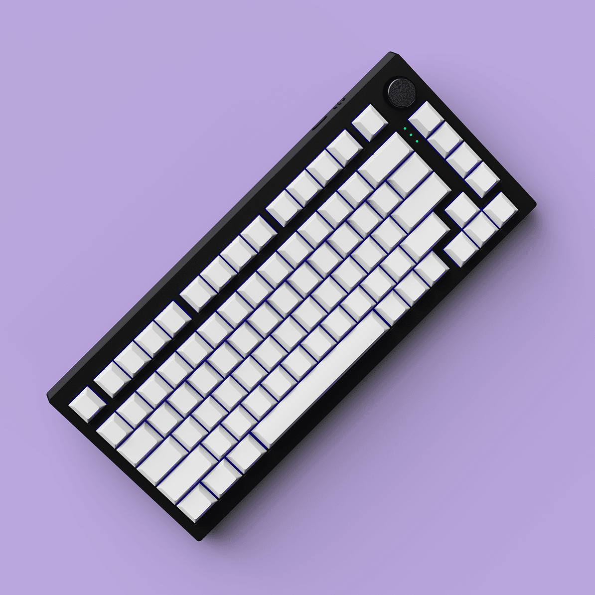 Swarm 75 Phantom White Wireless Gaming Keyboard