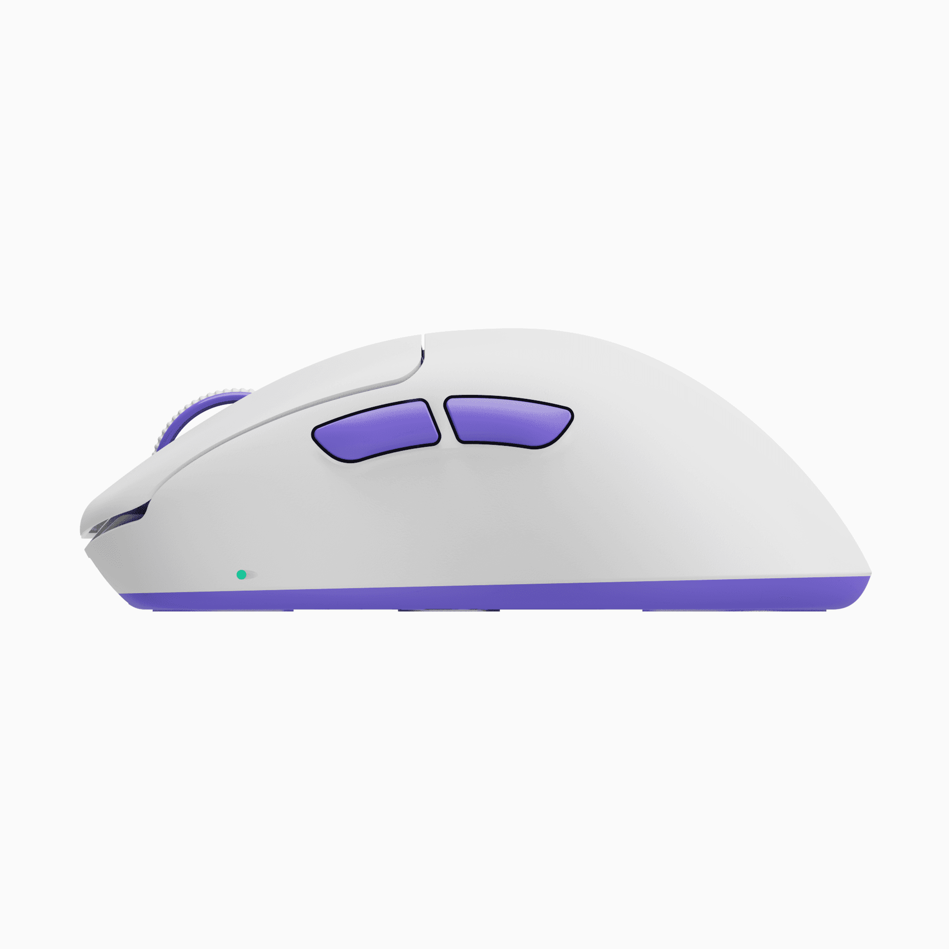 Anzu V2 White Ultralight Ergonomic Wireless Gaming Mouse