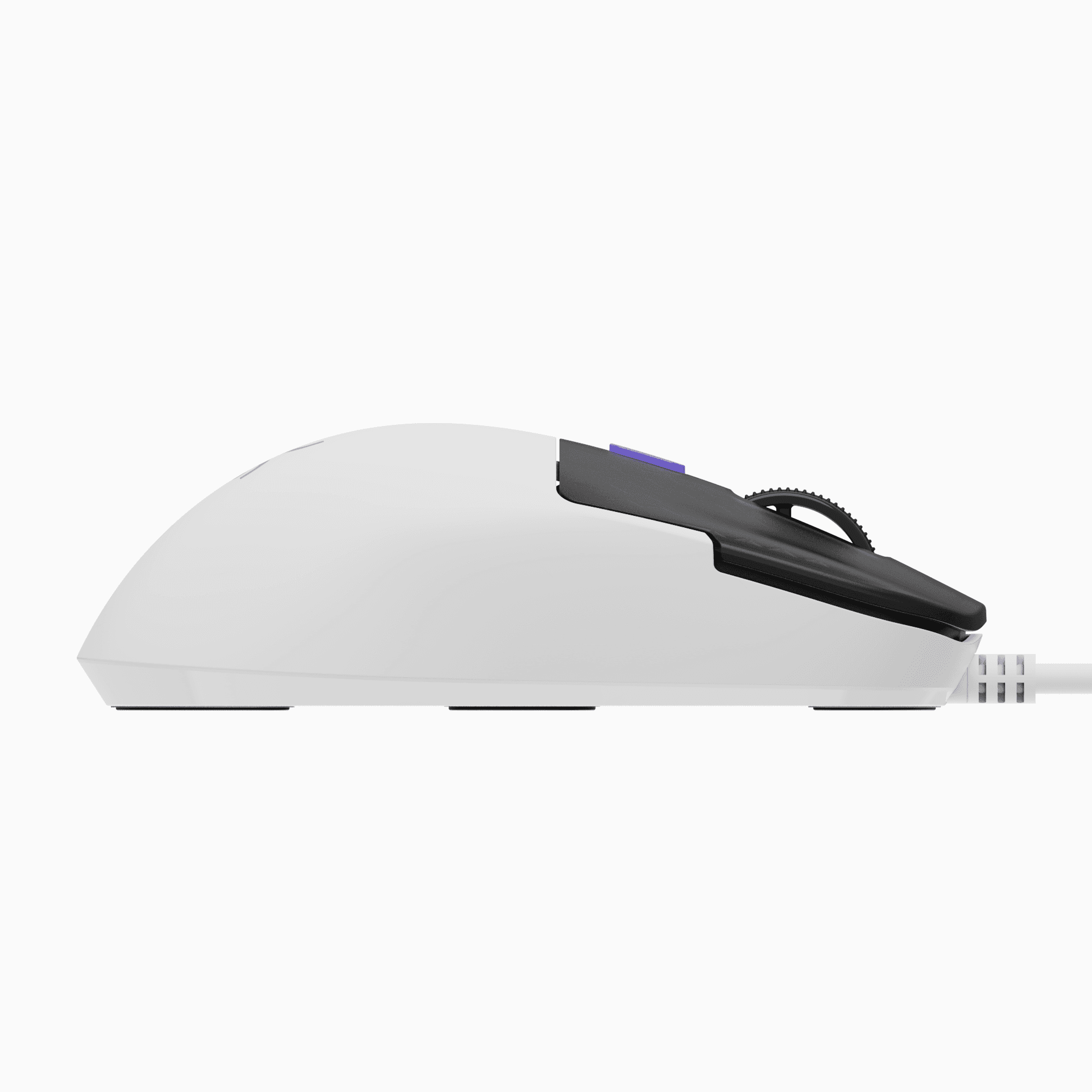 Harpy White Light Weight RGB Gaming Mouse