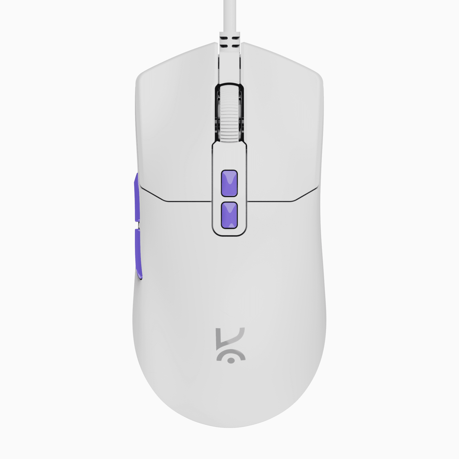 Harpy Pro White Ultralight Performance Wired Gaming Mouse