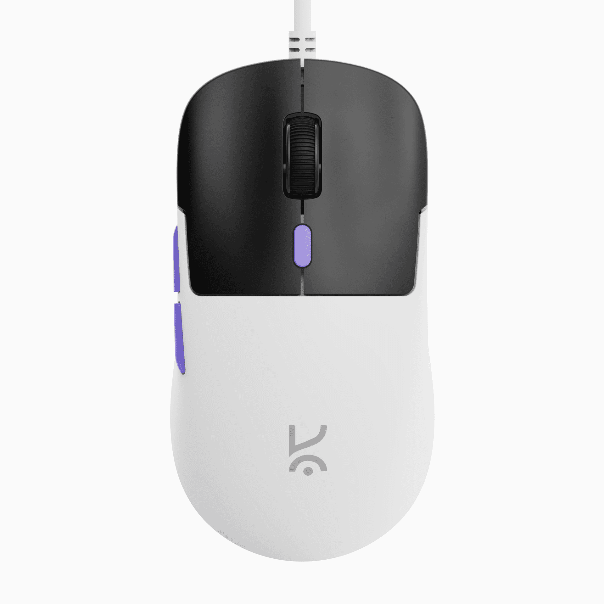 Harpy White Light Weight RGB Gaming Mouse