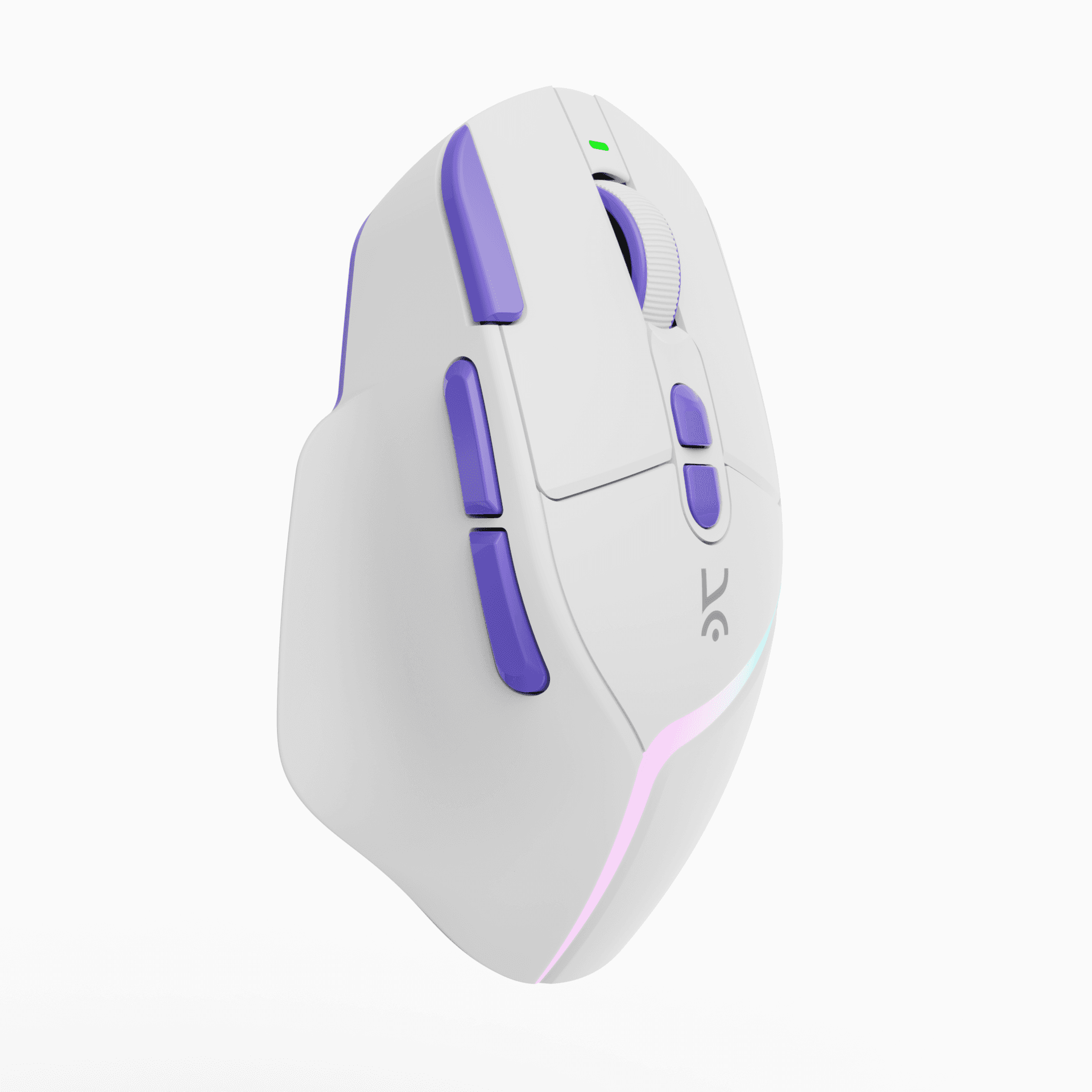 Hawk Pro White Wireless Gaming Mouse