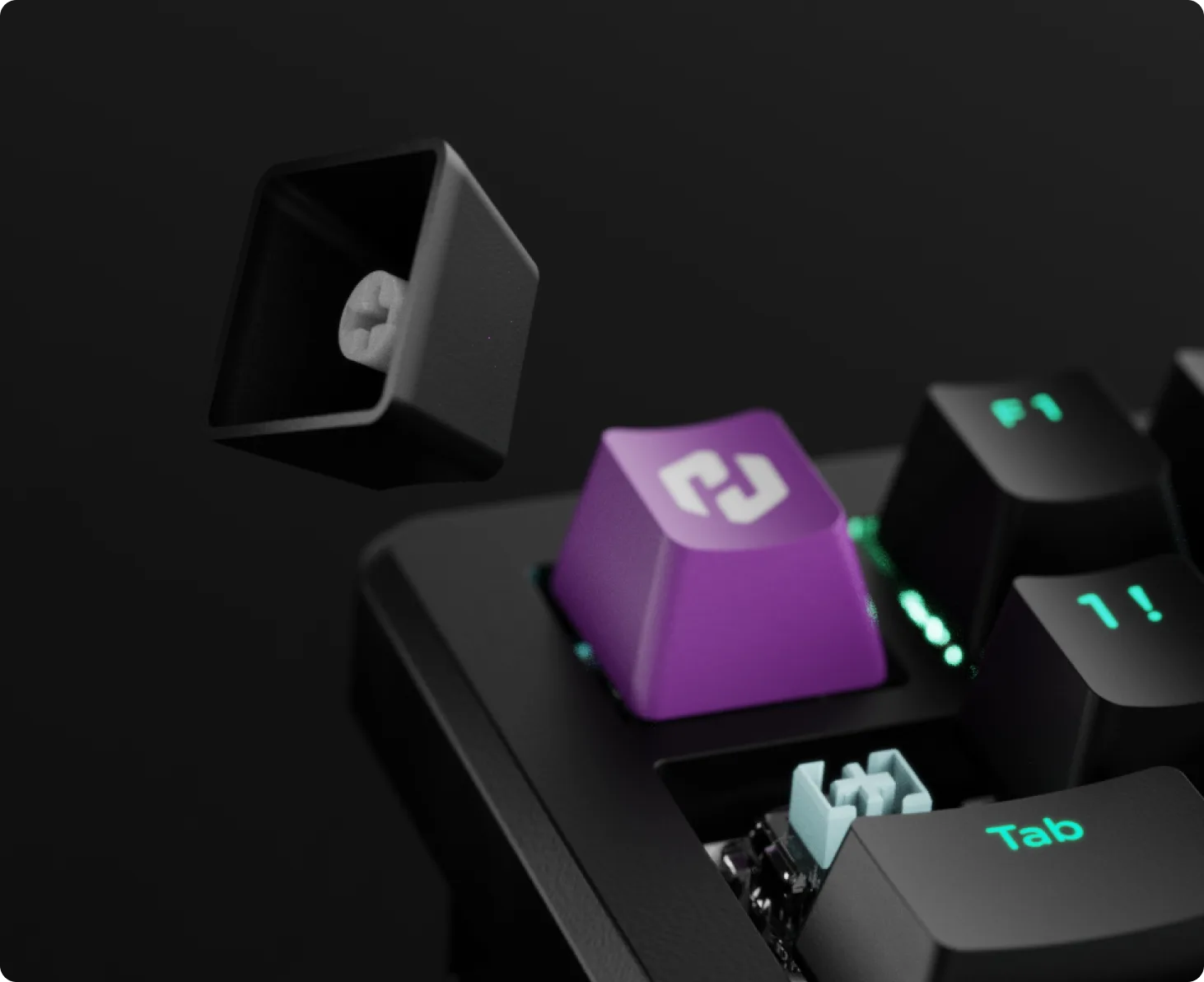 Dual shot ABS keycaps