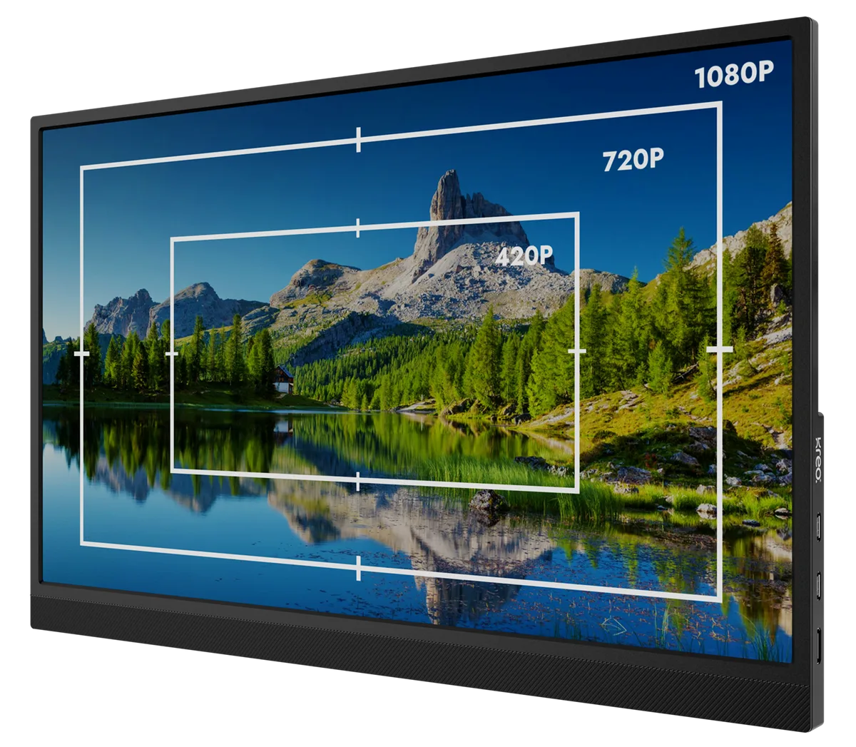 1920x1080 Full HD resolution monitor